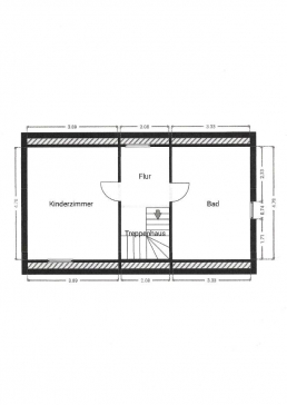 Grundriss Spitzboden